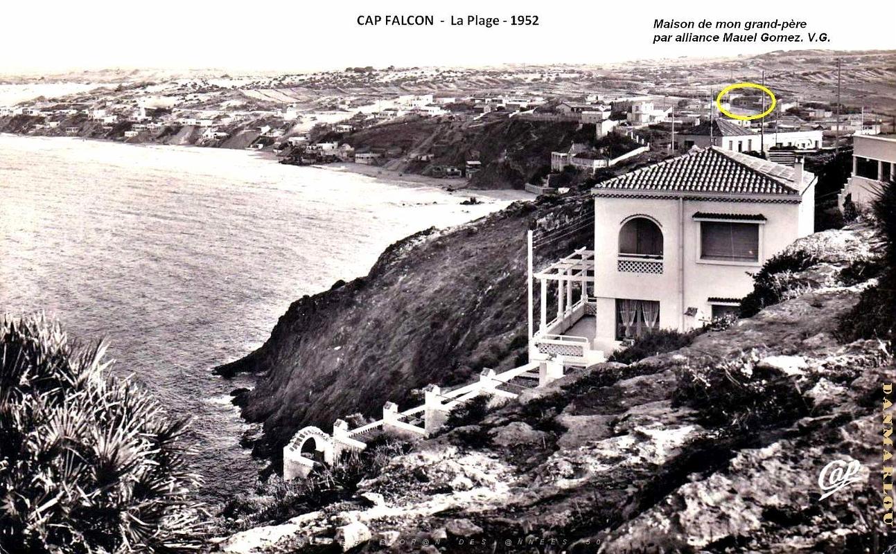 Cap Falcon - Plage a - 1952.jpg